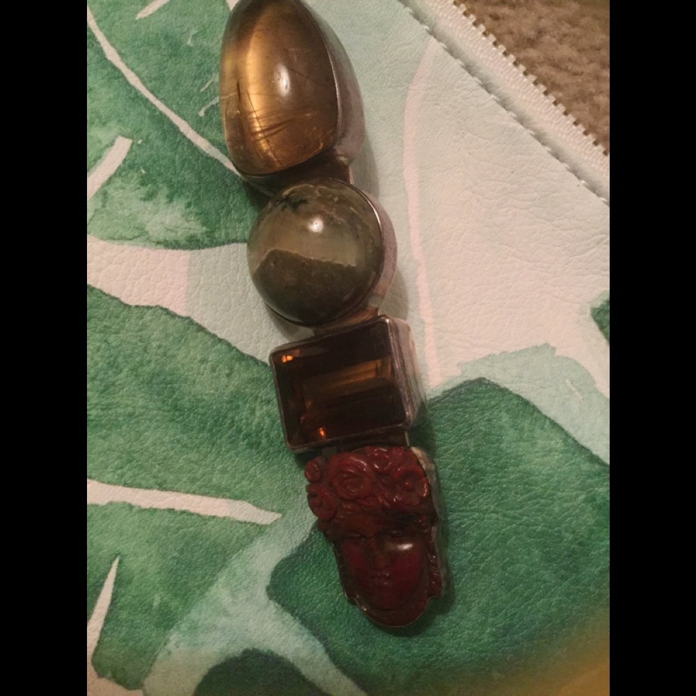 Rebecca Collins Fantastic Sterling Pin